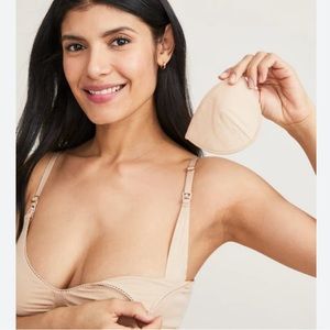 Hatch Anti-leakage Reusable Nursing Cotton Pads - 3 Packs in Sand NEW